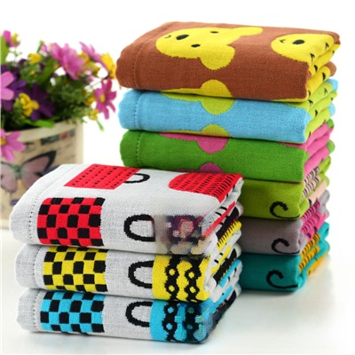 Gauze creative children's towel for kindergarten