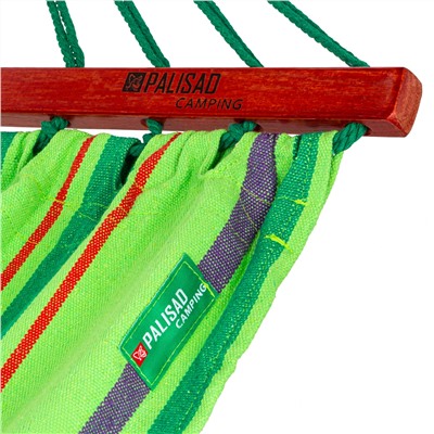Гамак 200 х 100 см, с деревянными планками Camping Palisad