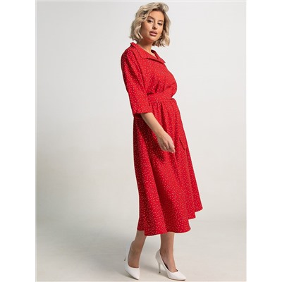 Платье Доминанта (красное) П15637-16М