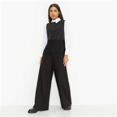 Блуза без рукавов, Кейт Мосс отдыхает (black)