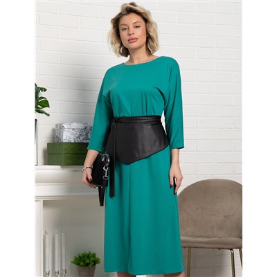 Платье Эмилия (зеленое море) П15388-18М