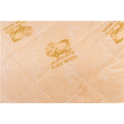 Подушка "Овечья шерсть" тик на молнии лебпух+овеч,стег,лента,сумка(Н)