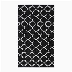 Полотенце махровое Этель Ornament, 50×90 см, 100% хлопок, 420 г/м², чёрно-белое