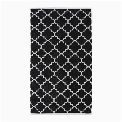 Полотенце махровое Этель Ornament, 50×90 см, 100% хлопок, 420 г/м², чёрно-белое