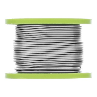 Припой с канифолью, D 1 мм, 50 г, POS61, на пластмассовой катушке Сибртех