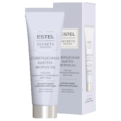 ESTEL SECRETS Маска для лица Ночная СОВЕРШЕННАЯ БЬЮТИ-ФОРМУЛА 50 мл
