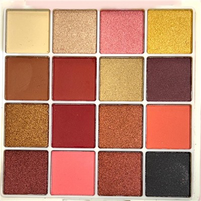 Via Letvass Яркая палетка теней 16 Color тон 2