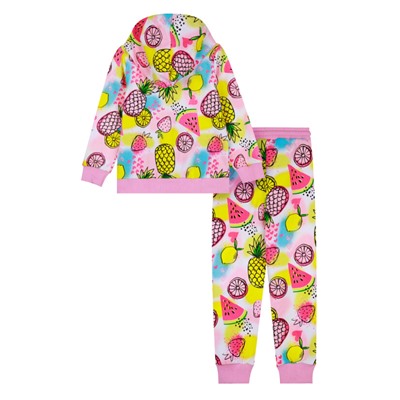 Комплект для девочки: толстовка, брюки