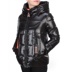 2197-1 BLACK Куртка зимняя женская MONGEDI (200 гр. холлофайбера)