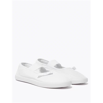 Kids' Slip-On Mary Jane Plimsolls (7 Small - 4 Large)