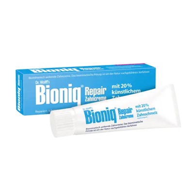 Bioniq Zahnpasta Repair-Zahncreme fluoridfrei, 75 ml Зубная паста, 75 мл