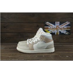 Зимние Air Jordan 1 High OG из натуральной кожи и замши