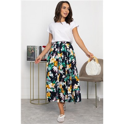 Юбка Льюис (цветы) Ю14022-10М