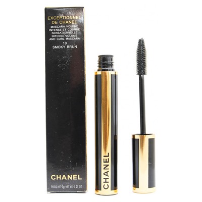 Тушь Chanel Exceptionnel De C 10 Smoky Brun 9 g черная силиконовая щеточка