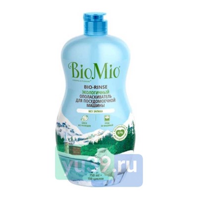 Ополаскиватель BioMio BIO-RINSE для посудомоечной машины, 750 мл.