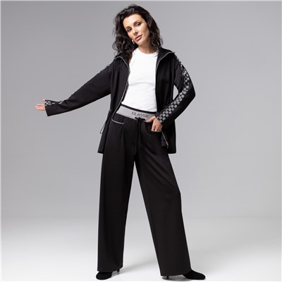 Брюки свободной посадки, Красота в движении (чёрные)