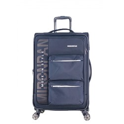 Чемодан ,комплект из 3-х , текстиль, 50124-2 Темно-синий