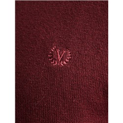 Джемпер-поло из хлопка с нейлоном