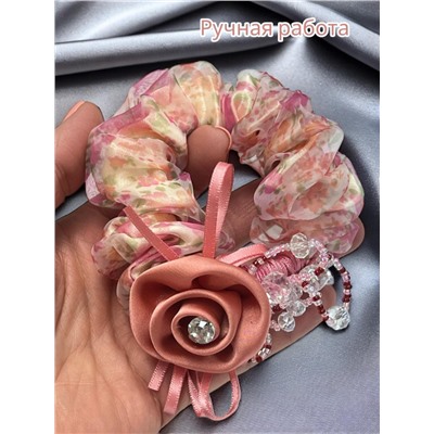 Резинка объемная органза (Корея) Р24 модель 1