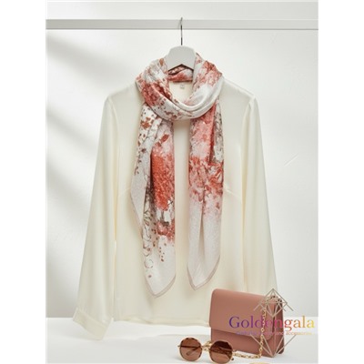 Платок из натурального шелка "Нежность прикосновения" Арт В1057/07