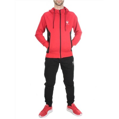 TA5087 RED Спортивный костюм мужской TEUYOEOR (75% хлопок 20% полиэстер 5% спандекс)