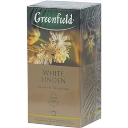 Greenfield. White Linden карт.упаковка, 25 пак.
