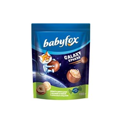 «BabyFox», конфеты шоколадные Galaxy sphere с фундуком, 130 г