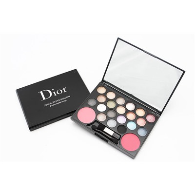 Тени для век Christian Dior 20 Color Eye Shadow 2 Color Cheek Rouge тени 20 цв. + румяна 2 цв. № 4 52 g
