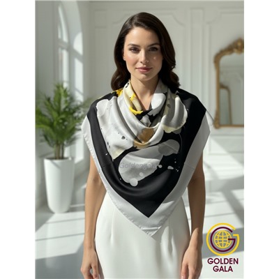 Платок шелковый Люкс "Миледи" Арт 2427/52