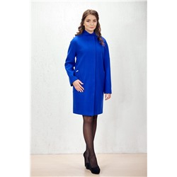 Пальто 19101/пояс  (василек)