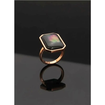 Кольцо с натуральным перламутром