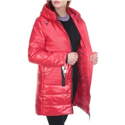 167 RED Куртка демисезонная женская ROVITHI (100 гр.синтепона)