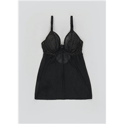 Ivory Rose DD+ Sparkle Mesh Babydoll