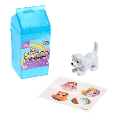 Набор Sweeteees, игрушка в красивой баночке, МИКС, уценка (нет конфет)