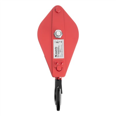 Блок монтажный с крюком, 2 т Matrix