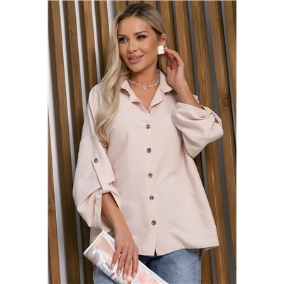 Рубашка Лиссабон (бежевая) Б13259-7М