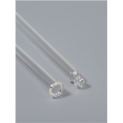 Пипетка стеклянная, 9×0.7 см, фасовка - 10 шт., прозрачная