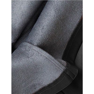 Расклешенная юбка из искусственной кожи