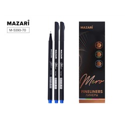 Линер MERO СИНИЙ 0.4мм круглый корпус Mazari M-5393-70/12/Китай