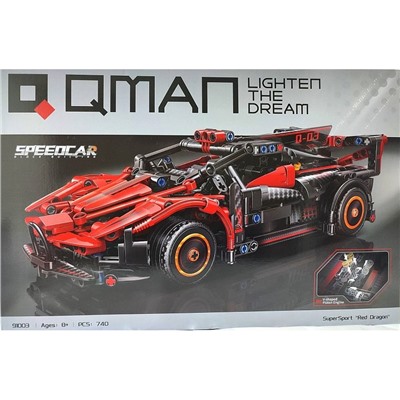 Конструктор 91003 Super Sport Red Dragon 740 дет