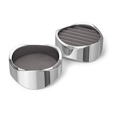 Органайзер для украшений Wavy, хром