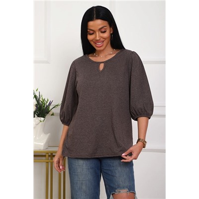 Женская туника 29541 / коричневый