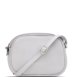 Женская кожаная сумка Richet 2819Н1Н Dalia silver
