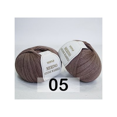 Пряжа Сеам Merino Stone Washed