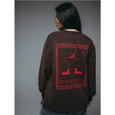 Свитшот Русь шоколад Лт