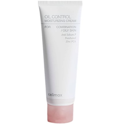 Крем для лица для жирной кожи, Oil Control Moisturizing Cream, celimax, 80 мл