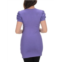 17251 VIOLET Туника женская (92% вискоза, 8% эластан)