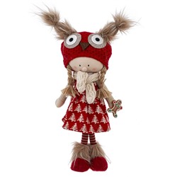 GAEM Игрушка набивная "Девочка", L19 W10 H53 см, 2в.