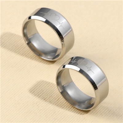 Кольцо «Сердечко» , парные 2 шт, 7 х 9 см