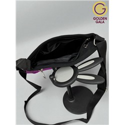 Сумка-планшет с пайетками на длинной ручке 22,5х27,5  см